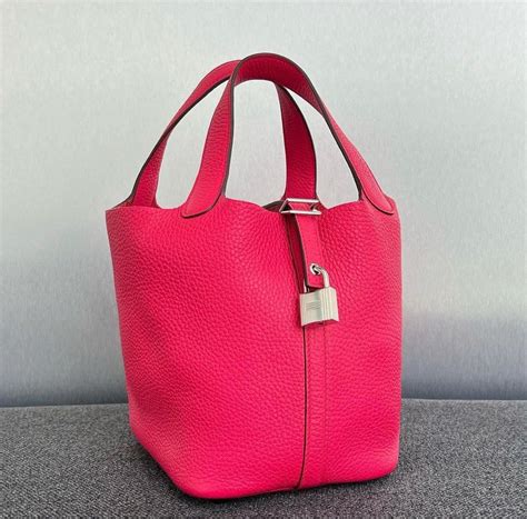 hermes rose extreme picotin|hermes picotin 18cm.